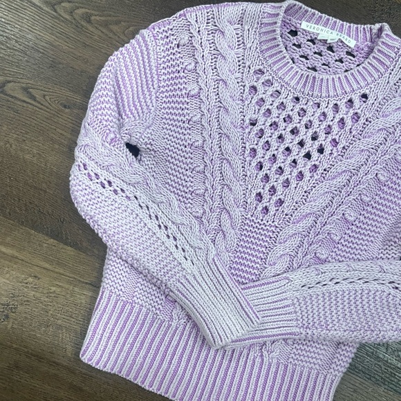 Veronica Beard Eleanor Cable-Knit Pullover - Picture 8 of 8